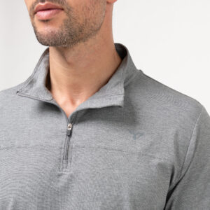 Ypsilon Herren Langarm Shirt GRAU DETAIL VIEW