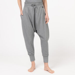 CHRONOS Damen Pluderhose GRAU FRONT VIEW HAL BODY