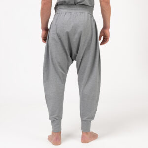 CHRONOS Herren Pluderhose GREY BACK VIEW HALF BODY