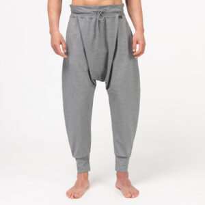 CHRONOS Herren Pluderhose GREY FRONT VIEW HALF BODY
