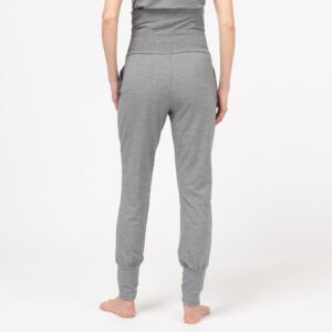 HERA Damen Yogahose GREY BACK VIEW HALF BODY