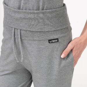 HERA Damen Yogahose GREY DETAIL VIEW