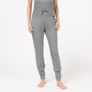 HERA Damen Yogahose GREY FRONT VIEW HALF BODY