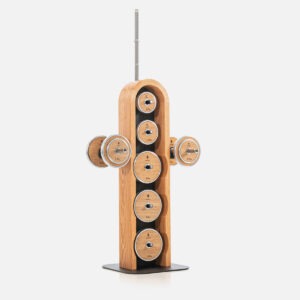 NOHrD WeightPlate Tower – Hantelscheiben-Turm aus Massivholz